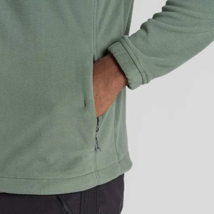 Mens Full Zip Fleece Craghoppers Corey Plus II Insulating Jacket Laurel Green Mens Full Zip Fleece Craghoppers Corey Plus II Insulating Jacket Laurel Green