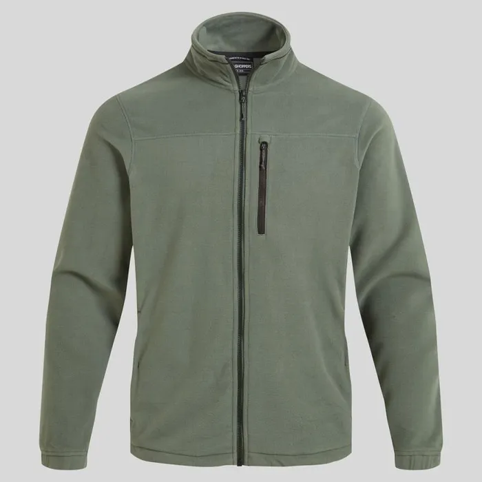 Mens Full Zip Fleece Craghoppers Corey Plus II Insulating Jacket Laurel Green Mens Full Zip Fleece Craghoppers Corey Plus II Insulating Jacket Laurel Green