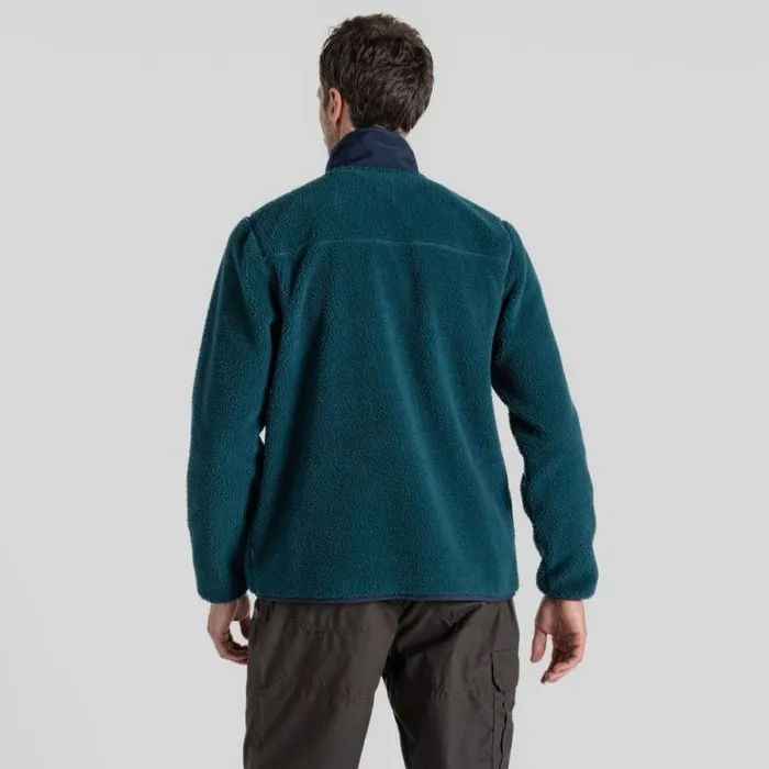 Mens Full Zip Fleece Craghoppers Franklin Full Zip Fleece Deep Ocean Green Mens Full Zip Fleece Craghoppers Franklin Full Zip Fleece Deep Ocean Green