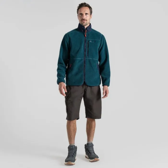 Mens Full Zip Fleece Craghoppers Franklin Full Zip Fleece Deep Ocean Green Mens Full Zip Fleece Craghoppers Franklin Full Zip Fleece Deep Ocean Green