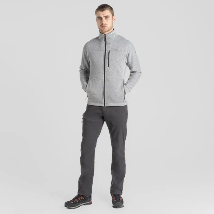 Mens Full Zip Fleece Craghoppers Torney II Full Zip Fleece Dove Grey Marl Mens Full Zip Fleece Craghoppers Torney II Full Zip Fleece Dove Grey Marl