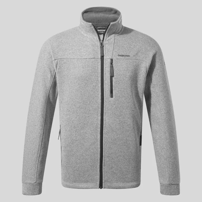 Mens Full Zip Fleece Craghoppers Torney II Full Zip Fleece Dove Grey Marl Mens Full Zip Fleece Craghoppers Torney II Full Zip Fleece Dove Grey Marl