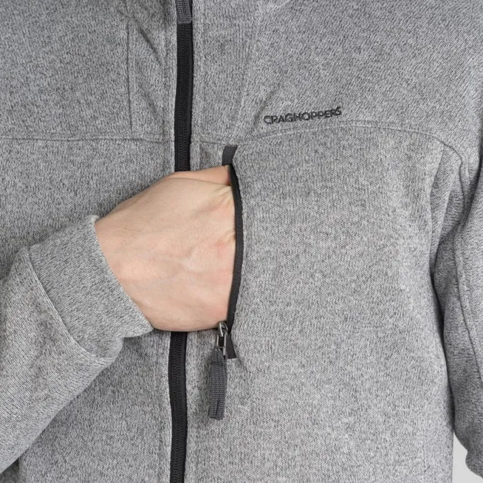Mens Full Zip Fleece Craghoppers Torney II Full Zip Fleece Dove Grey Marl Mens Full Zip Fleece Craghoppers Torney II Full Zip Fleece Dove Grey Marl