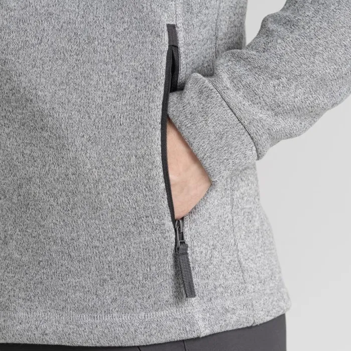 Mens Full Zip Fleece Craghoppers Torney II Full Zip Fleece Dove Grey Marl Mens Full Zip Fleece Craghoppers Torney II Full Zip Fleece Dove Grey Marl
