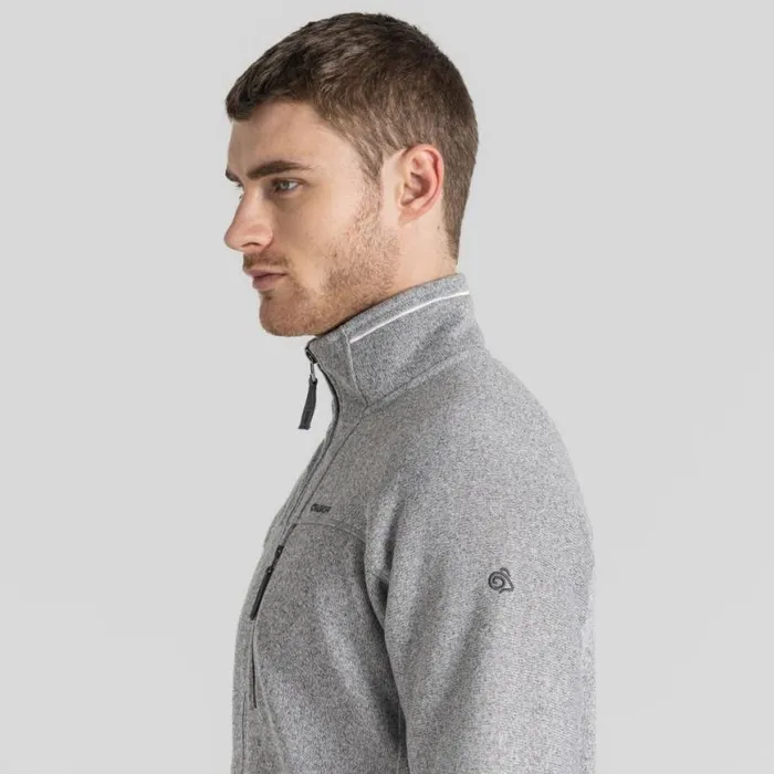 Mens Full Zip Fleece Craghoppers Torney II Full Zip Fleece Dove Grey Marl Mens Full Zip Fleece Craghoppers Torney II Full Zip Fleece Dove Grey Marl