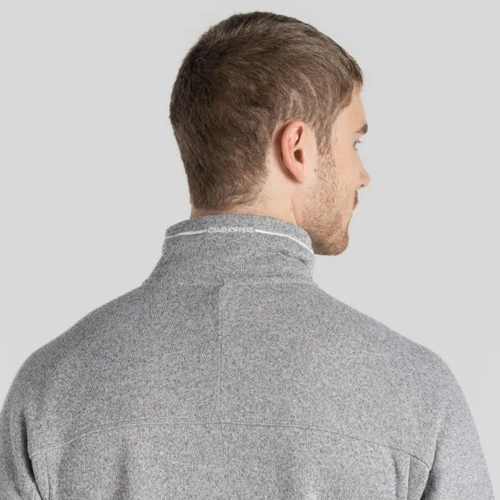 Mens Full Zip Fleece Craghoppers Torney II Full Zip Fleece Dove Grey Marl Mens Full Zip Fleece Craghoppers Torney II Full Zip Fleece Dove Grey Marl
