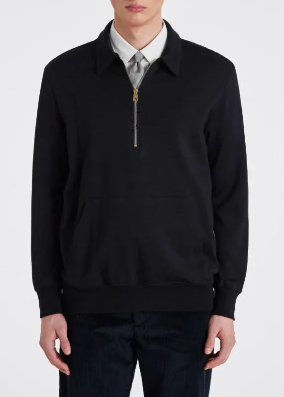 Mens HalfZip Washable Wool Sweatshirt Paul Smith Sweatshirts and Hoodies Mens HalfZip Washable Wool Sweatshirt Paul Smith Sweatshirts and Hoodies