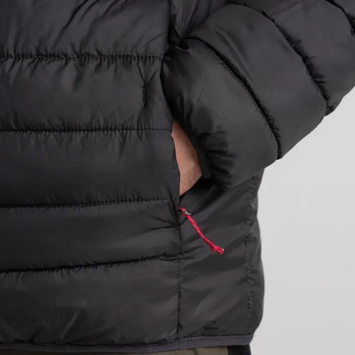 Mens Insulated Jackets Craghoppers Compresslite VIII Hooded Jacket Black Mens Insulated Jackets Craghoppers Compresslite VIII Hooded Jacket Black
