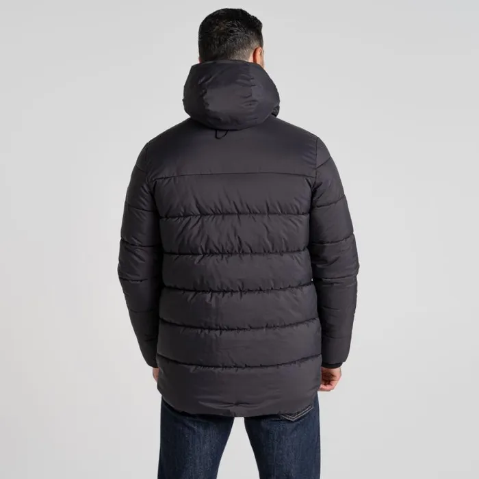 Mens Insulated Jackets Craghoppers Sutherland Insulated Hooded Jacket Black Mens Insulated Jackets Craghoppers Sutherland Insulated Hooded Jacket Black