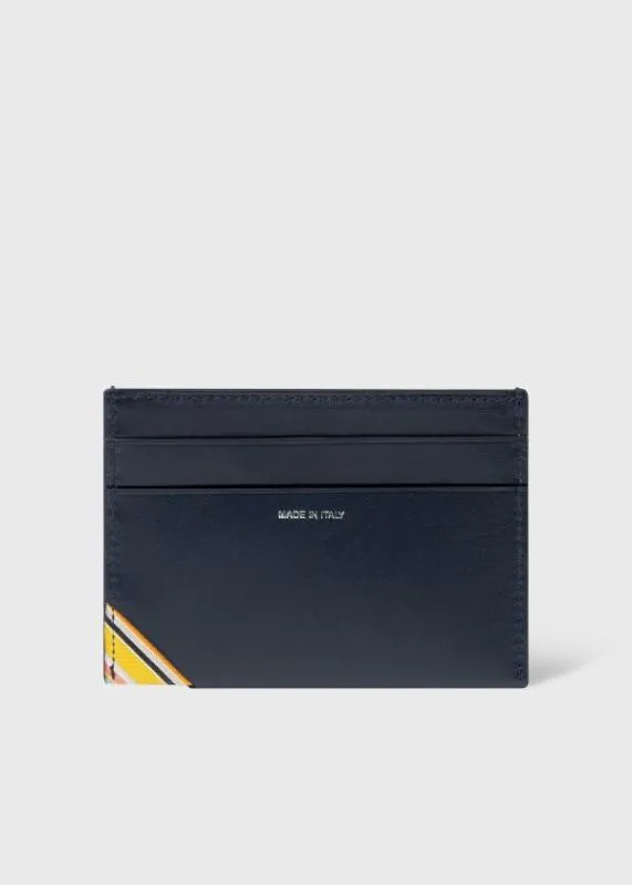 Mens Leather 039Signature Stripe039 Credit Card Holder Paul Smith Wallets Mens Leather 039Signature Stripe039 Credit Card Holder Paul Smith Wallets