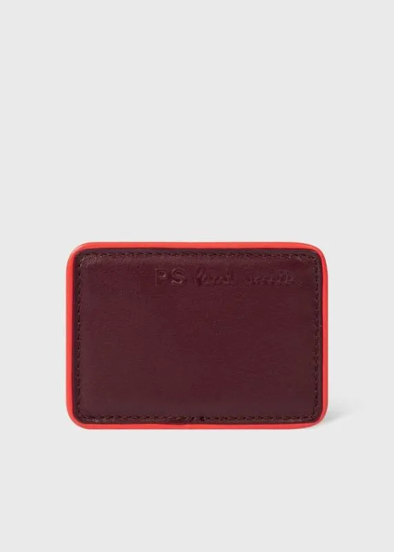 Mens Leather Card Holder Paul Smith Monogrammed Gifts