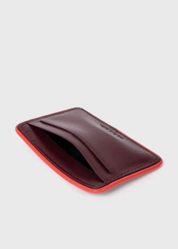 Mens Leather Card Holder Paul Smith Monogrammed Gifts