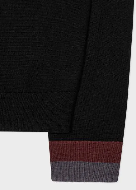 Mens Merino ZipNeck Polo Shirt Paul Smith Sweaters Mens Merino ZipNeck Polo Shirt Paul Smith Sweaters