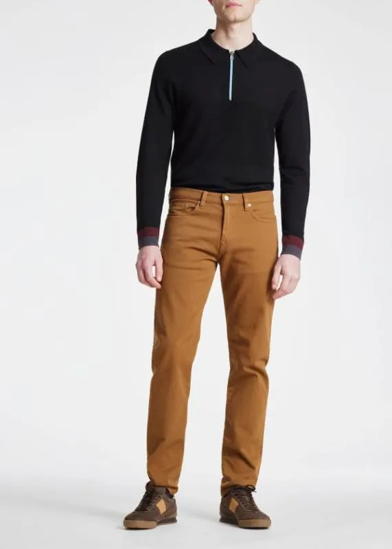 Mens Merino ZipNeck Polo Shirt Paul Smith Sweaters Mens Merino ZipNeck Polo Shirt Paul Smith Sweaters