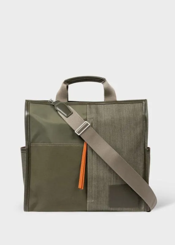 Mens MixedCanvas Tote Bag Paul Smith Bags