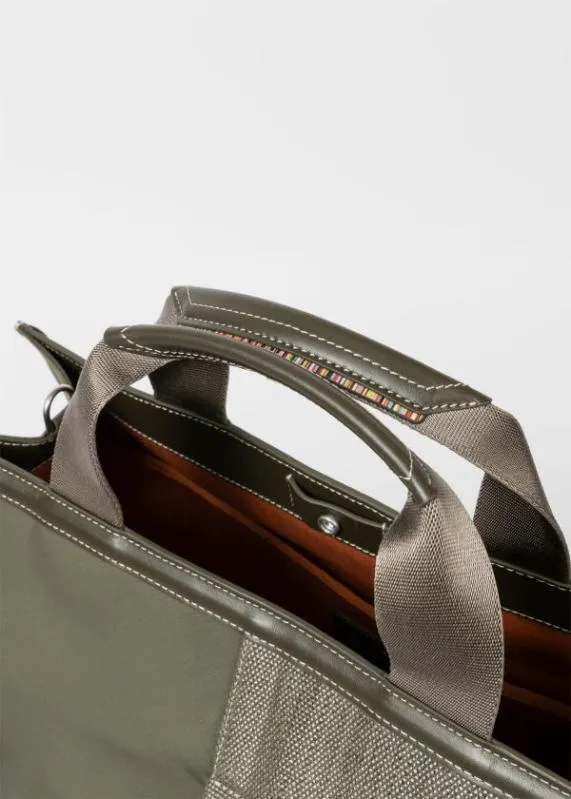 Mens MixedCanvas Tote Bag Paul Smith Bags Mens MixedCanvas Tote Bag Paul Smith Bags
