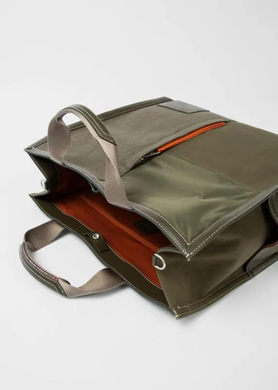 Mens MixedCanvas Tote Bag Paul Smith Bags Mens MixedCanvas Tote Bag Paul Smith Bags