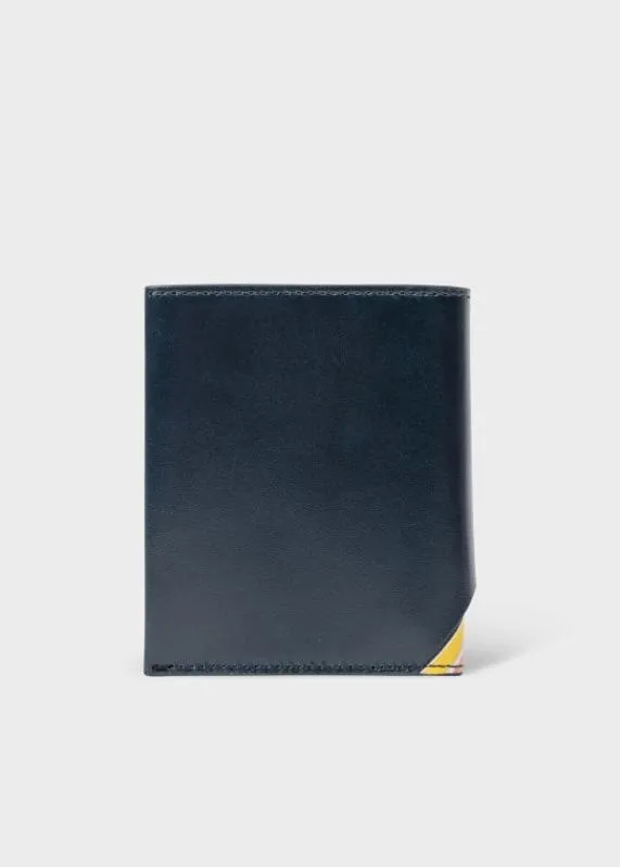 Mens Navy Leather 039Signature Stripe039 Compact Billfold Wallet Paul Smith Wallets Mens Navy Leather 039Signature Stripe039 Compact Billfold Wallet Paul Smith Wallets
