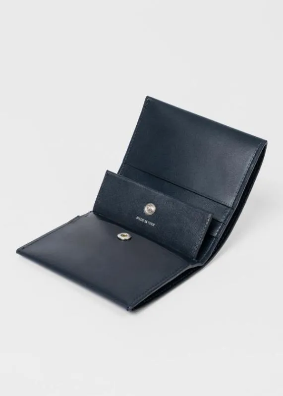 Mens Navy Leather 039Signature Stripe039 Compact Billfold Wallet Paul Smith Wallets Mens Navy Leather 039Signature Stripe039 Compact Billfold Wallet Paul Smith Wallets
