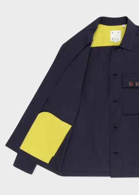 Mens Navy PatchPocket Overshirt Paul Smith Coats and Jackets Mens Navy PatchPocket Overshirt Paul Smith Coats and Jackets