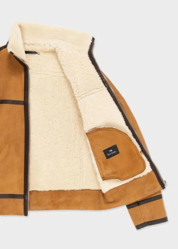 Mens Shearling Aviator Jacket Paul Smith Coats and Jackets Mens Shearling Aviator Jacket Paul Smith Coats and Jackets