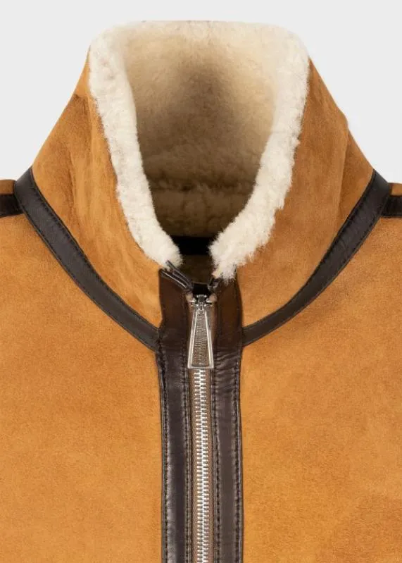 Mens Shearling Aviator Jacket Paul Smith Coats and Jackets Mens Shearling Aviator Jacket Paul Smith Coats and Jackets