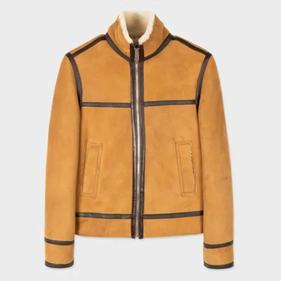 Mens Shearling Aviator Jacket Paul Smith Coats and Jackets Mens Shearling Aviator Jacket Paul Smith Coats and Jackets