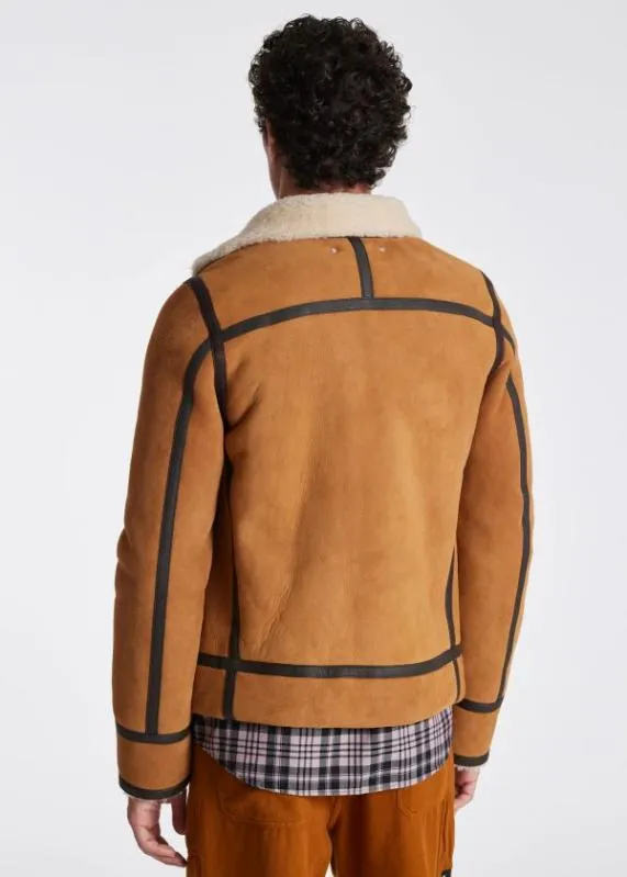 Mens Shearling Aviator Jacket Paul Smith Coats and Jackets Mens Shearling Aviator Jacket Paul Smith Coats and Jackets