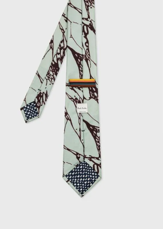 Mens Silk 039Marble039 Tie Paul Smith Ties Mens Silk 039Marble039 Tie Paul Smith Ties