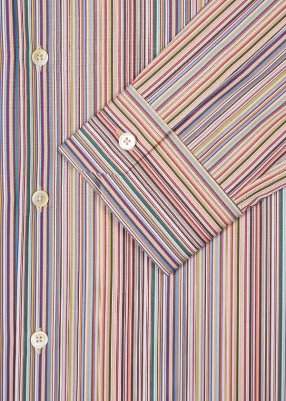 Mens SlimFit 039Signature Stripe039 Shirt Paul Smith Shirts