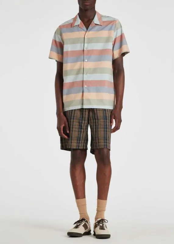 Mens Stripe ShortSleeve Shirt Paul Smith Shirts Mens Stripe ShortSleeve Shirt Paul Smith Shirts