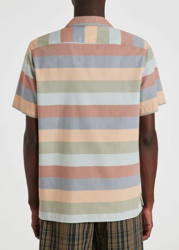 Mens Stripe ShortSleeve Shirt Paul Smith Shirts Mens Stripe ShortSleeve Shirt Paul Smith Shirts