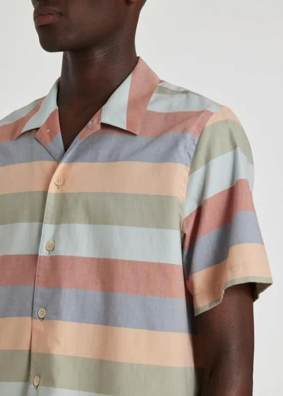 Mens Stripe ShortSleeve Shirt Paul Smith Shirts Mens Stripe ShortSleeve Shirt Paul Smith Shirts
