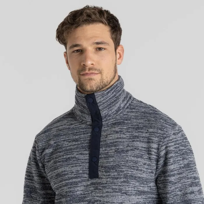 Mens Sweatshirts Craghoppers Finnian Overhead Blue Navy Marl Mens Sweatshirts Craghoppers Finnian Overhead Blue Navy Marl