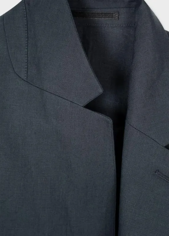 Mens TailoredFit Linen PatchPocket Unconstructed Blazer Paul Smith Blazers Mens TailoredFit Linen PatchPocket Unconstructed Blazer Paul Smith Blazers