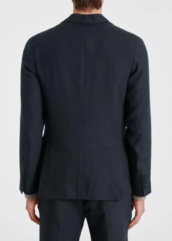 Mens TailoredFit Linen PatchPocket Unconstructed Blazer Paul Smith Blazers Mens TailoredFit Linen PatchPocket Unconstructed Blazer Paul Smith Blazers