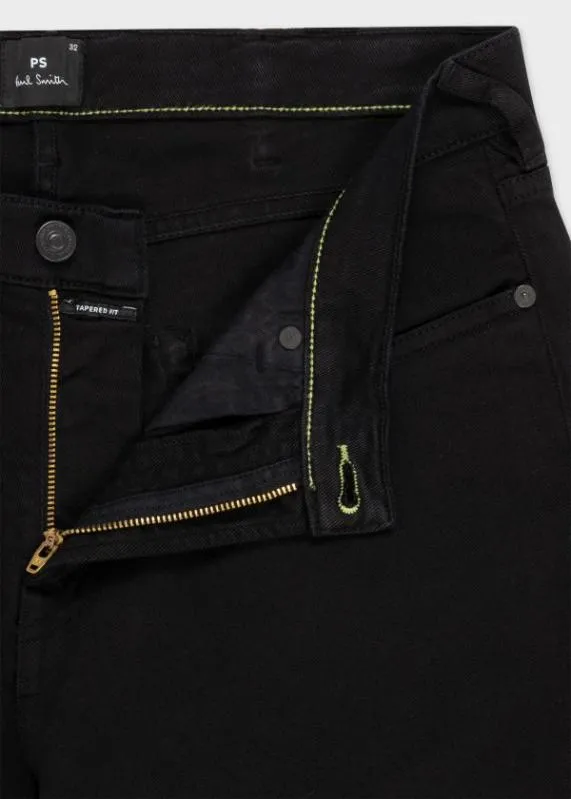 Mens TaperedFit GarmentDye Jeans Paul Smith Jeans