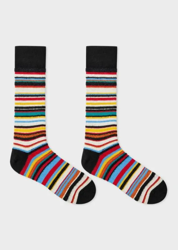 Mens Textured Signature Stripe Socks Paul Smith Socks Mens Textured Signature Stripe Socks Paul Smith Socks