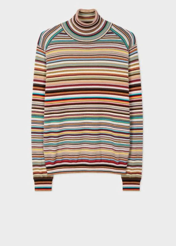 Mens Turtle Neck Sweater Paul Smith Sweaters
