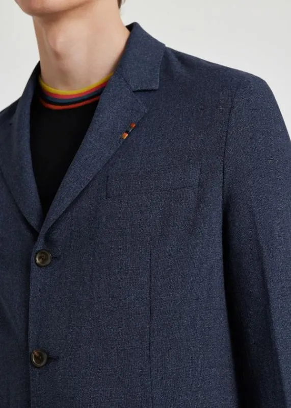 Mens TwoPly Hopsack ThreeButton Blazer Paul Smith Blazers Mens TwoPly Hopsack ThreeButton Blazer Paul Smith Blazers