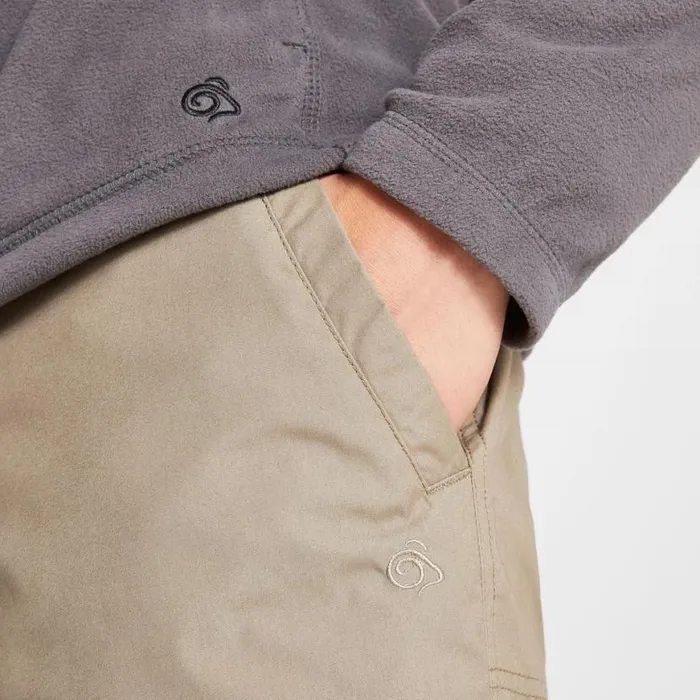 Mens Walking Trousers Craghoppers Expert Kiwi Tailored Trousers Pebble Mens Walking Trousers Craghoppers Expert Kiwi Tailored Trousers Pebble