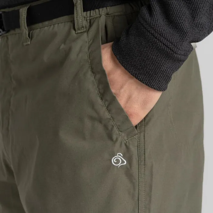 Mens Walking Trousers Craghoppers Kiwi Classic Trousers Wild Olive Mens Walking Trousers Craghoppers Kiwi Classic Trousers Wild Olive