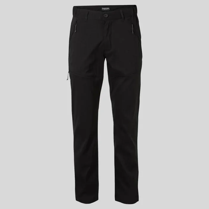 Mens Walking Trousers Craghoppers Kiwi Pro II Trousers Black Mens Walking Trousers Craghoppers Kiwi Pro II Trousers Black
