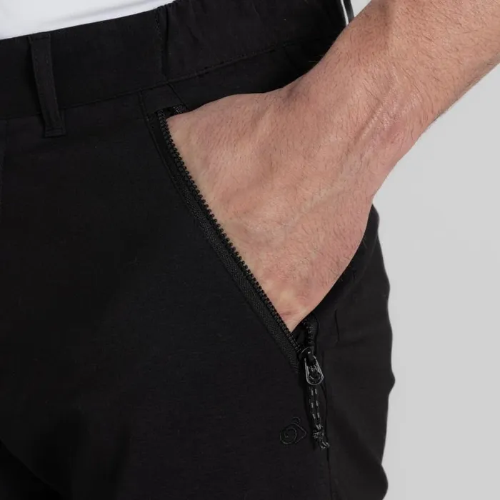 Mens Walking Trousers Craghoppers Kiwi Stretch Trouser Black Mens Walking Trousers Craghoppers Kiwi Stretch Trouser Black