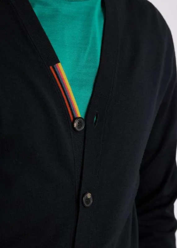 Mens Washable Wool 039Artist Stripe039 Cardigan Paul Smith Sweaters Mens Washable Wool 039Artist Stripe039 Cardigan Paul Smith Sweaters