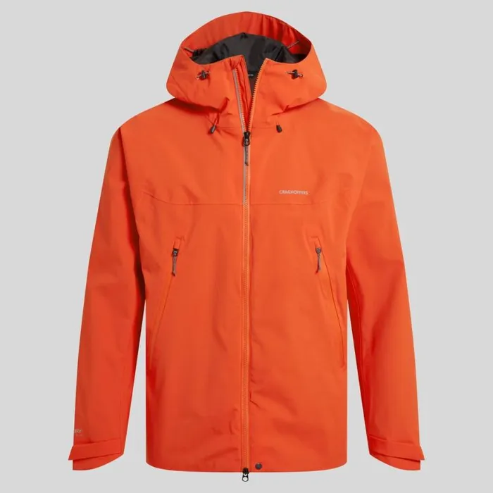 Mens Waterproof Jackets Craghoppers Diggory Stretch Waterproof Jacket Macaw Red Mens Waterproof Jackets Craghoppers Diggory Stretch Waterproof Jacket Macaw Red
