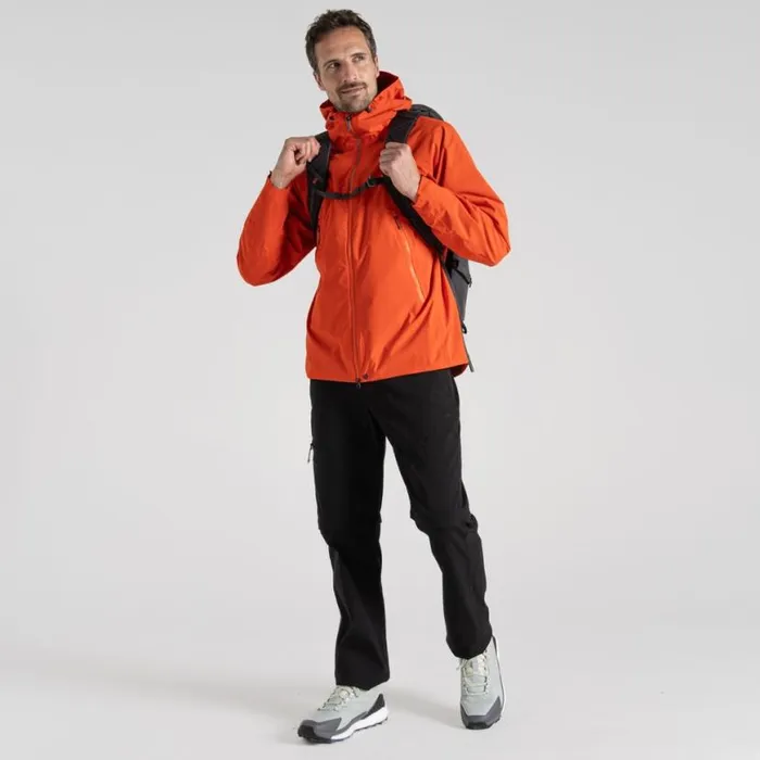 Mens Waterproof Jackets Craghoppers Diggory Stretch Waterproof Jacket Macaw Red Mens Waterproof Jackets Craghoppers Diggory Stretch Waterproof Jacket Macaw Red