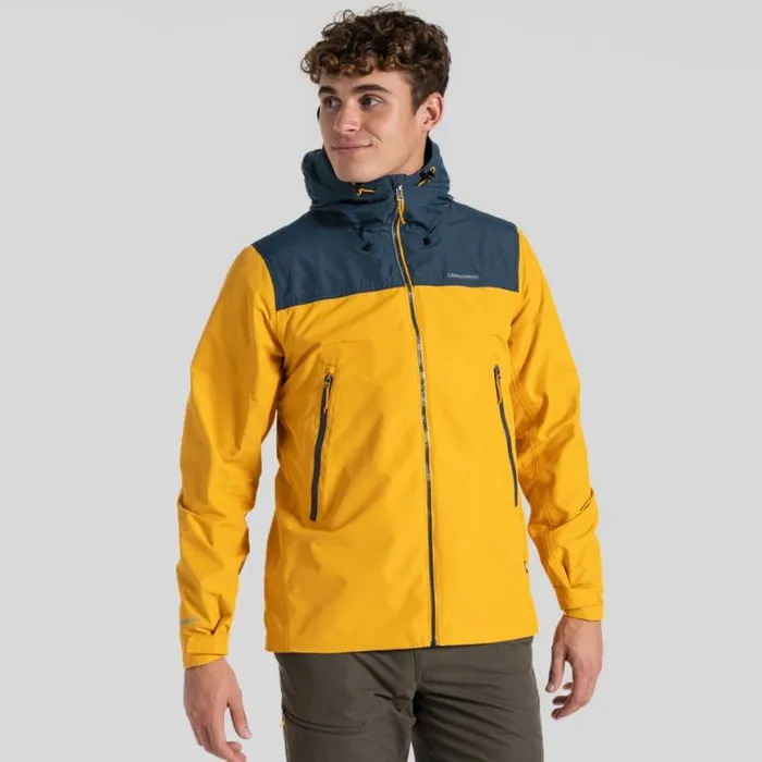 Mens Waterproof Jackets Craghoppers Vanth Waterproof Jacket Warbler Yellow Blue Stone Mens Waterproof Jackets Craghoppers Vanth Waterproof Jacket Warbler Yellow Blue Stone