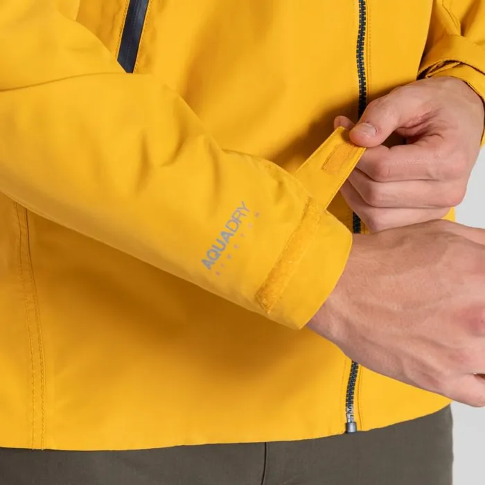 Mens Waterproof Jackets Craghoppers Vanth Waterproof Jacket Warbler Yellow Blue Stone Mens Waterproof Jackets Craghoppers Vanth Waterproof Jacket Warbler Yellow Blue Stone