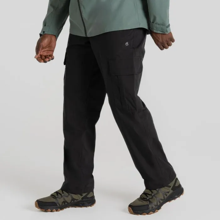 Mens Waterproof Trousers Craghoppers Indus Waterproof Cargo Trouser Black